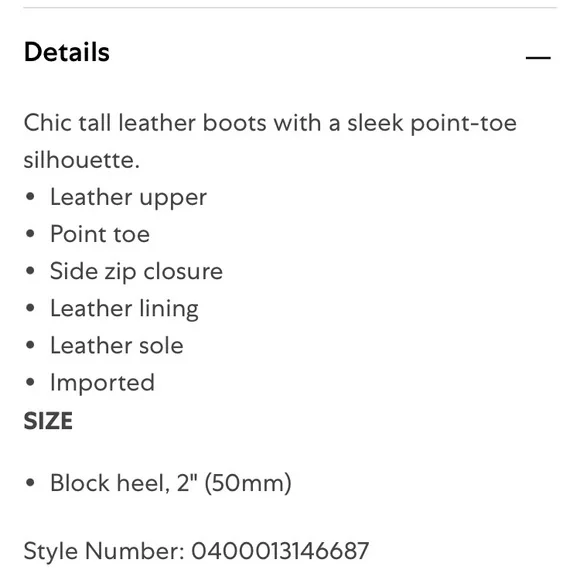 Mercedes Castillo Donique Boots. Size US 7.5 - Picture 12 of 12